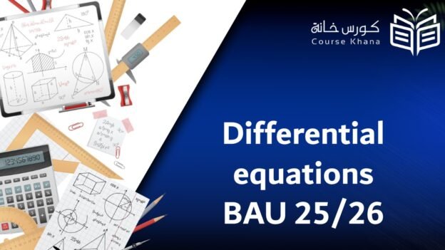 Differential equations BAU 25/26
