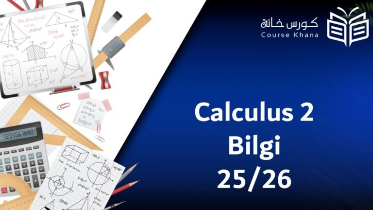 Calculus 2- Bilgi -2026